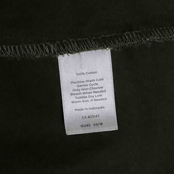 Talbots Utility Jacket Women’s Size 14 Green Long Sleeve Front Pockets Casual - Picture 6 of 8